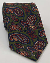 Macclesfield Modern Madder Printed Silk Tie MMPT-46